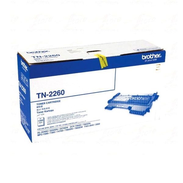 BROTHER - Black Toner Cartridge TN-2260