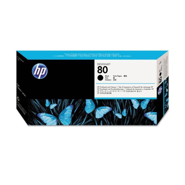 HP - No 80 Black Printhead [C4820A]