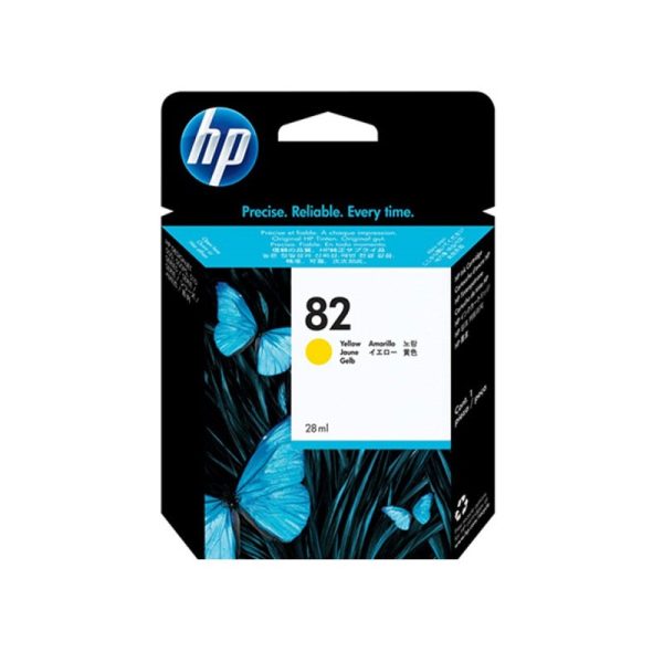 HP - No 82 Yellow Ink Cartridge [C4913A]