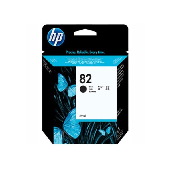 HP - 82 Black Ink Cartridge [CH565A]