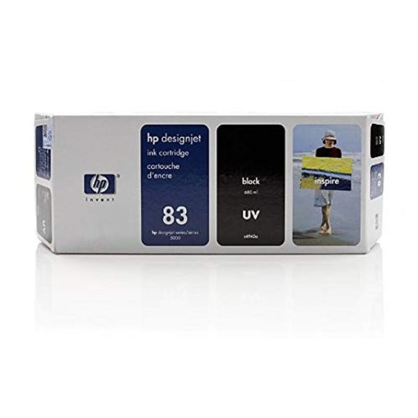 HP - No 83 UV Black Ink Cartridge [C4940A]