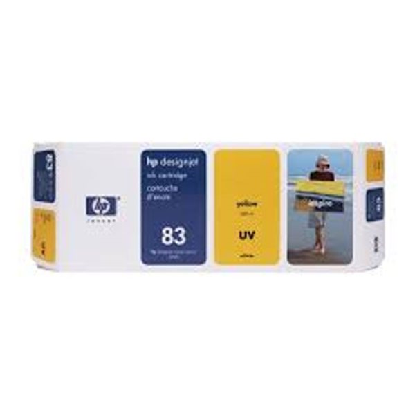 HP - No 83 UV Yellow Ink Cartridge [C4943A]