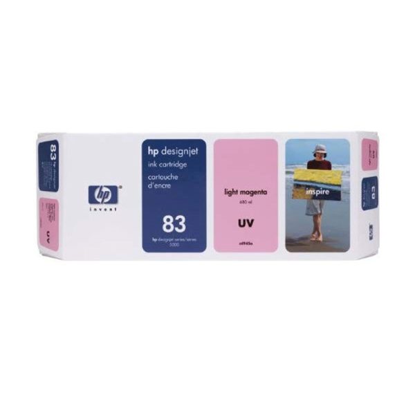 HP - No 83 UV Lt Magenta Ink Cartridge [C4945A]