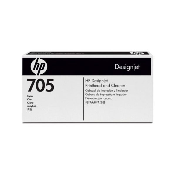 HP - Designjet 705 Cyn Printhead & Cleaner [CD954A]