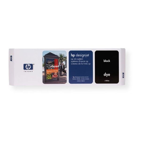 HP - DesignJet CP Ink System, Black [C1806A]