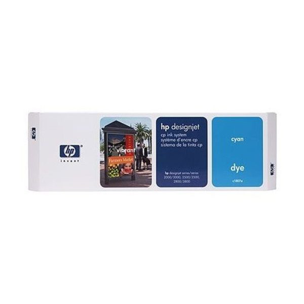 HP - DesignJet CP Ink System, Cyan [C1807A]