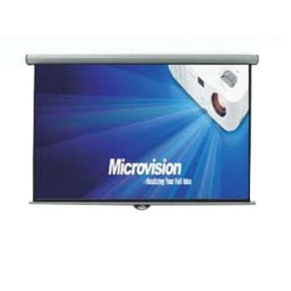 MICROVISION - Manual Wall Screen 178x178 cm / 70inchx70inch [MWSMV1717L]