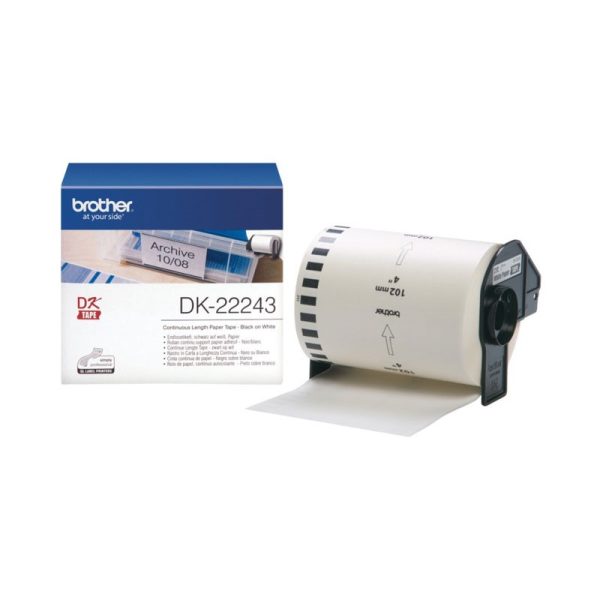 BROTHER - Continuous Length Paper Tape 102mm (30.48m) [DK-22246]