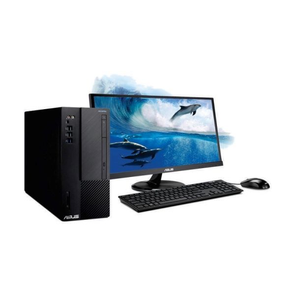 ASUS - PC Desktop S641MD-0G4410000T (G4900/4GB/1TB/W10H/19.5inch)