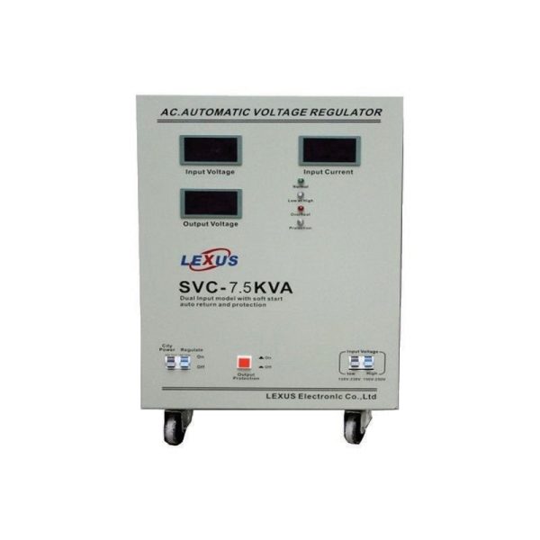 LEXOS - Stabilizer Dual Input 1 Phase ST 7500 SD