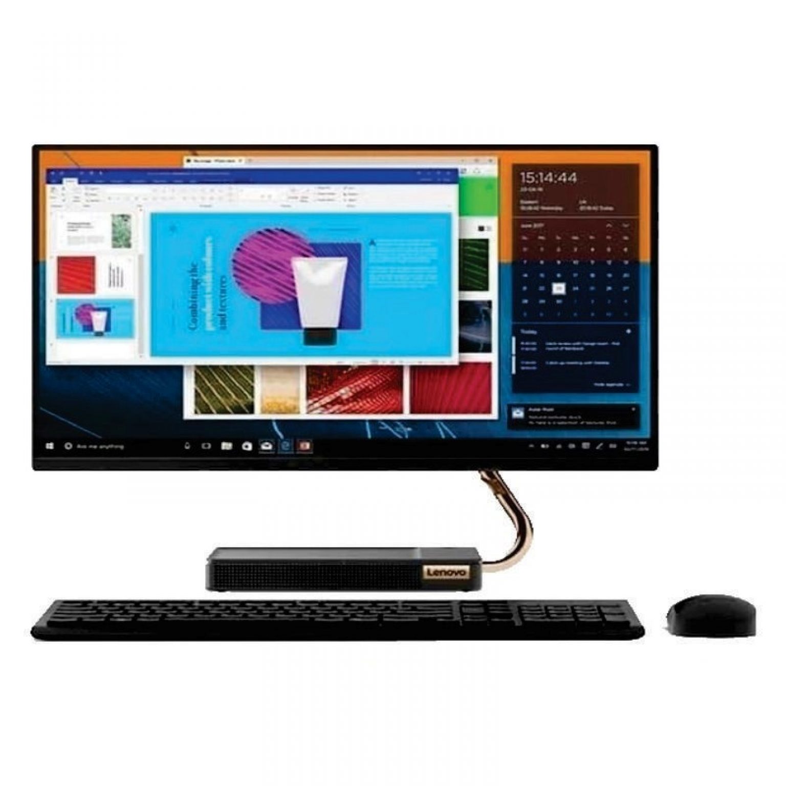 LENOVO - AIO 540-27ICB (i7-9700T/16GB DDR4/2TB HDD + 256GB SSD/Win10H/27inch Touch/1 Year) [F0EK006HID]