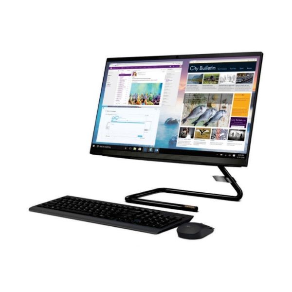 LENOVO - AIO A340-22ICB (i5-9400T/R530 2GB/8GB DDR4/1TB/Win10/21.5inch/1 Year/Black) [F0E900F4ID]