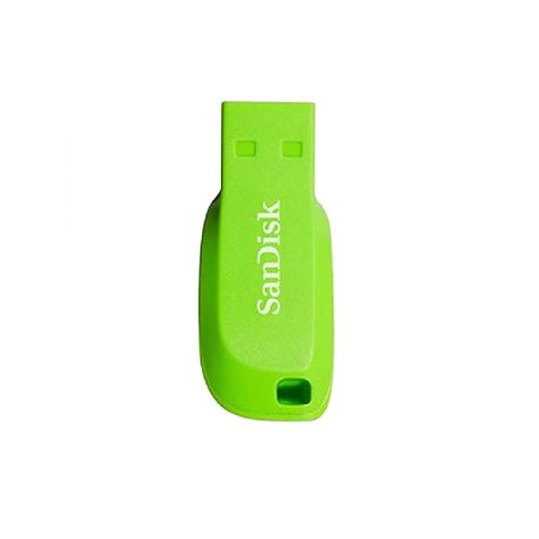 SANDISK - Cruzer Blade USB Flash Drive 16GB Electric Green [SDCZ50C-016G-B35GE]