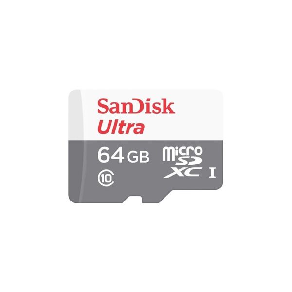 SANDISK - Ultra microSDHC 64GB [SDSQUNS-064G-GN3MN]