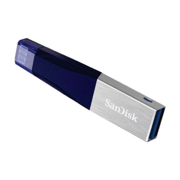 SANDISK - iXpand Mini flash drive 32GB, Blue [SDIX40N-032G-GN6NF]