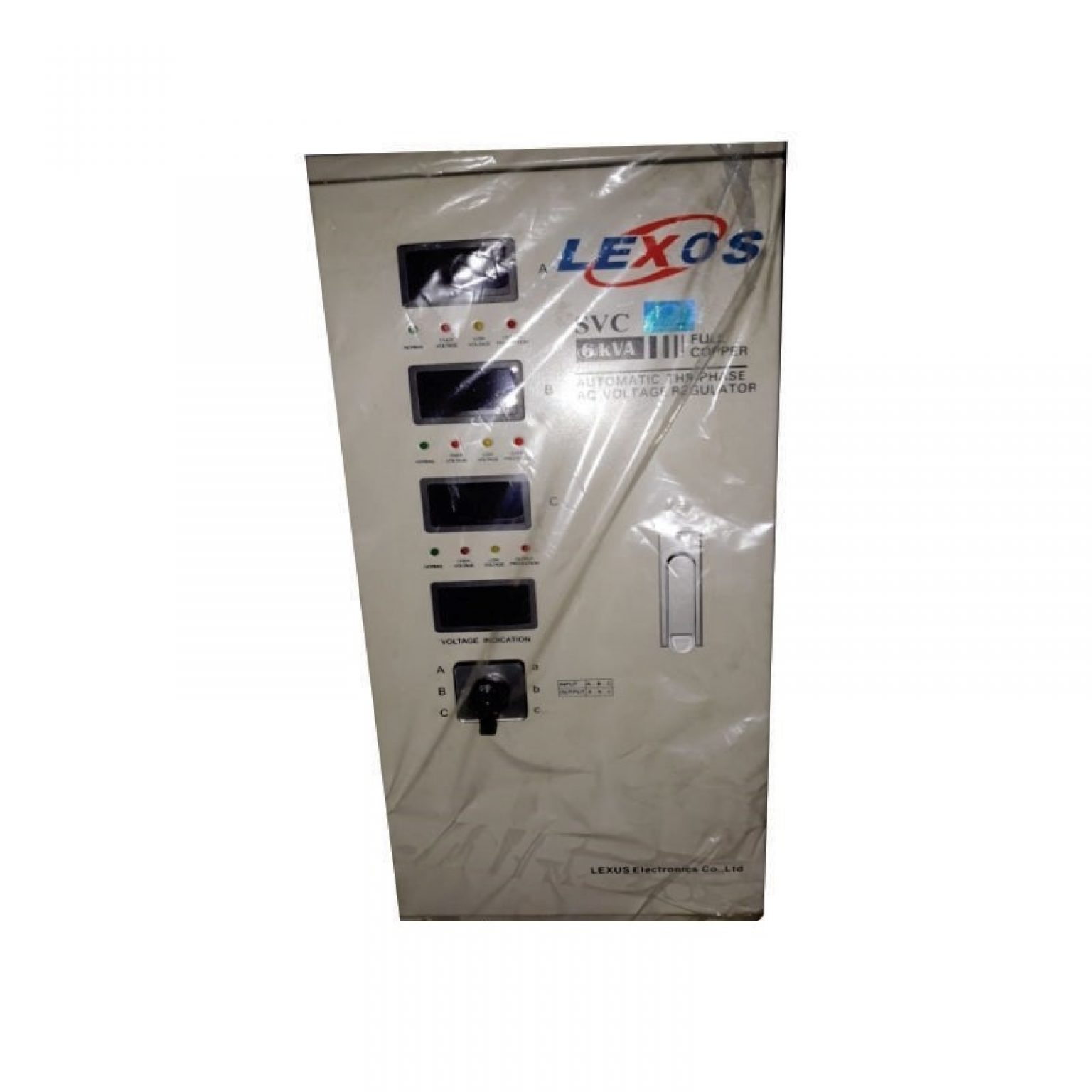 LEXOS - Stabilizer 3 Phase ST 6 KVA 4 DG