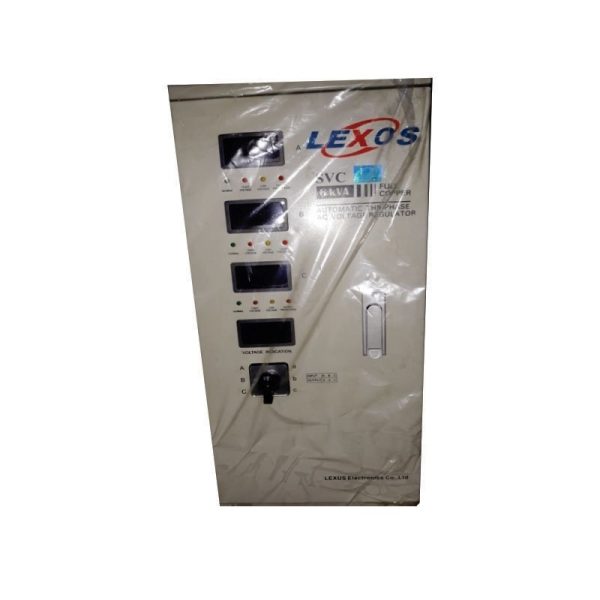 LEXOS - Stabilizer 3 Phase ST 6 KVA 4 DG