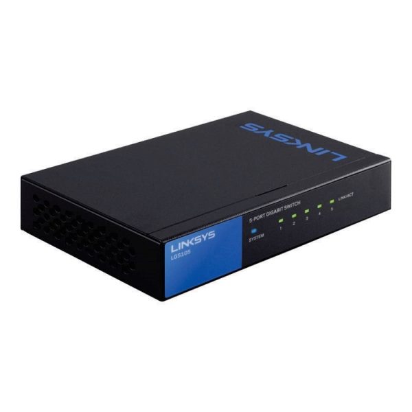 LINKSYS - 5-PORT BUSINESS DESKTOP GIGABIT SWITCH  [LGS105-AP]