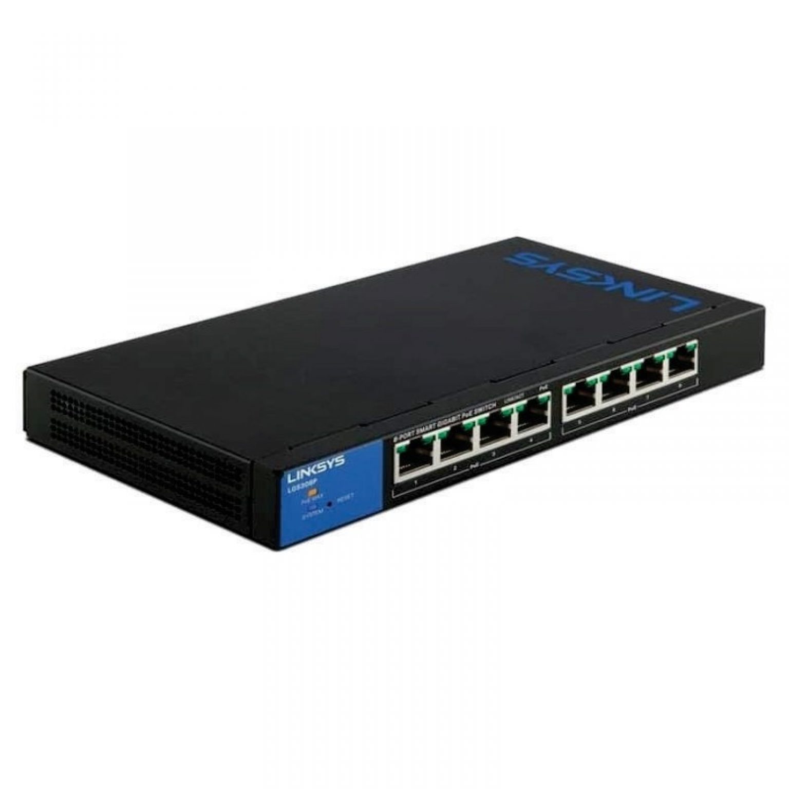 LINKSYS - 8-PORT BUSINESS SMART GIGABIT POE SWITCH  [LGS308P-AP]