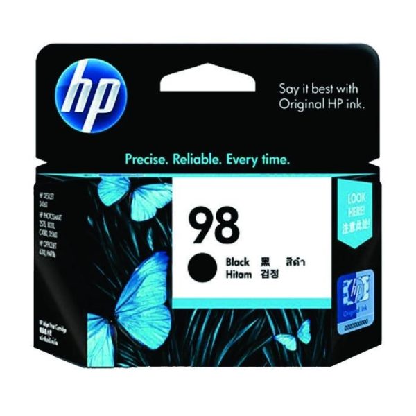 HP - 98 AP Black Inkjet Print Cartridge [C9364WA]