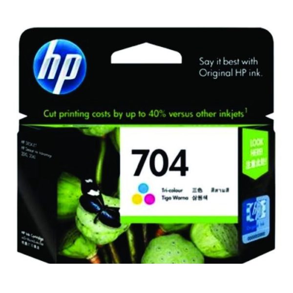 HP - 704 Tri-color Ink Cartridge [CN693AA]